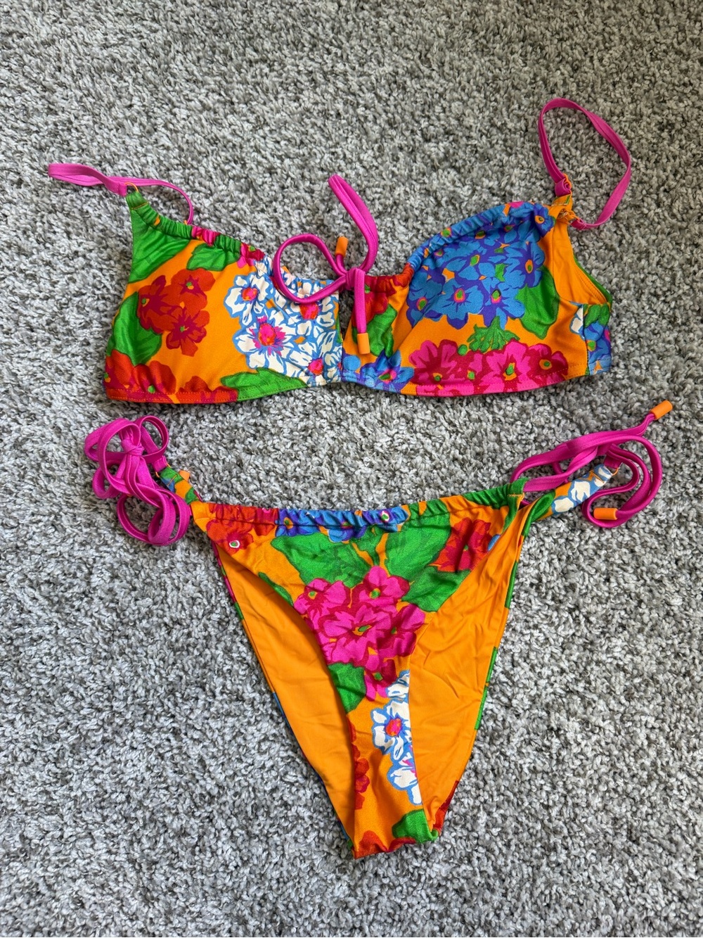 Zimmermann Riders Draw Cord Bikini
Mango Floral - Picture 3 of 4